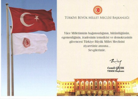 Bize dağıtılan kağıtlar.